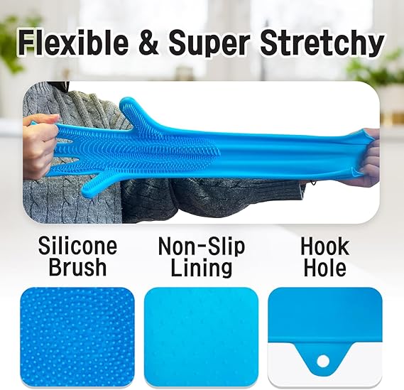 All-in-One Silicone Scrubber Gloves